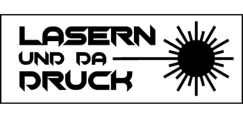 Logo Lasern und da Druck