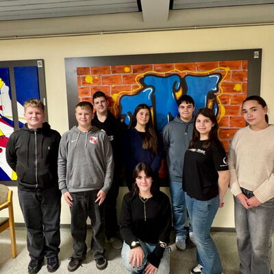 Gruppenfoto Schülerfirma Let´s plot