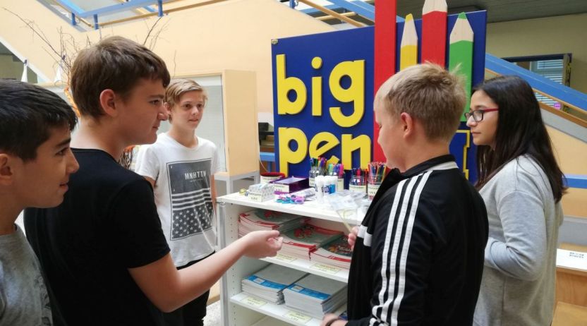 Schülerfirma "bigpen" begeistert die ganze Schule