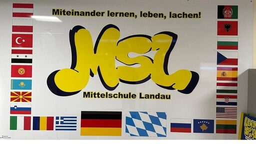 Schulwand – Miteinander Lernen, leben, lachen